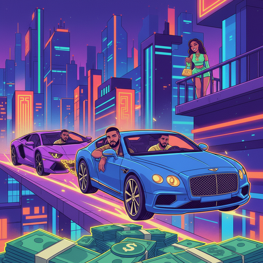 Drake's Bentley Rescue: Quavo's Lambo Lament